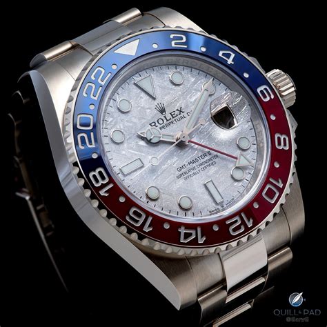 rolex meteorite dial for sale|rolex gmt master 2 meteorite.